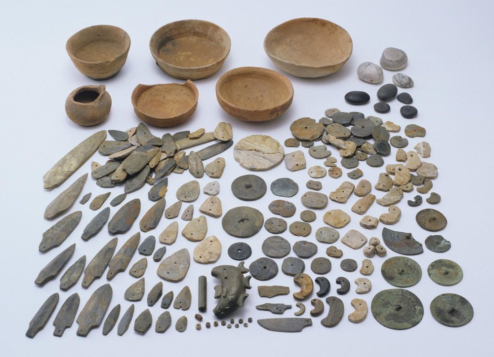 勝坂有鹿谷祭祀遺跡出土の祭祀遺物