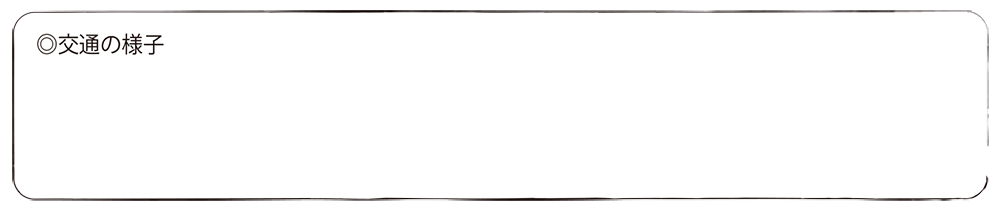 交通の様子
